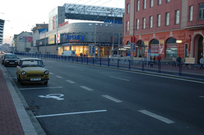 Mercury Centre – the bus station as well as the parking place